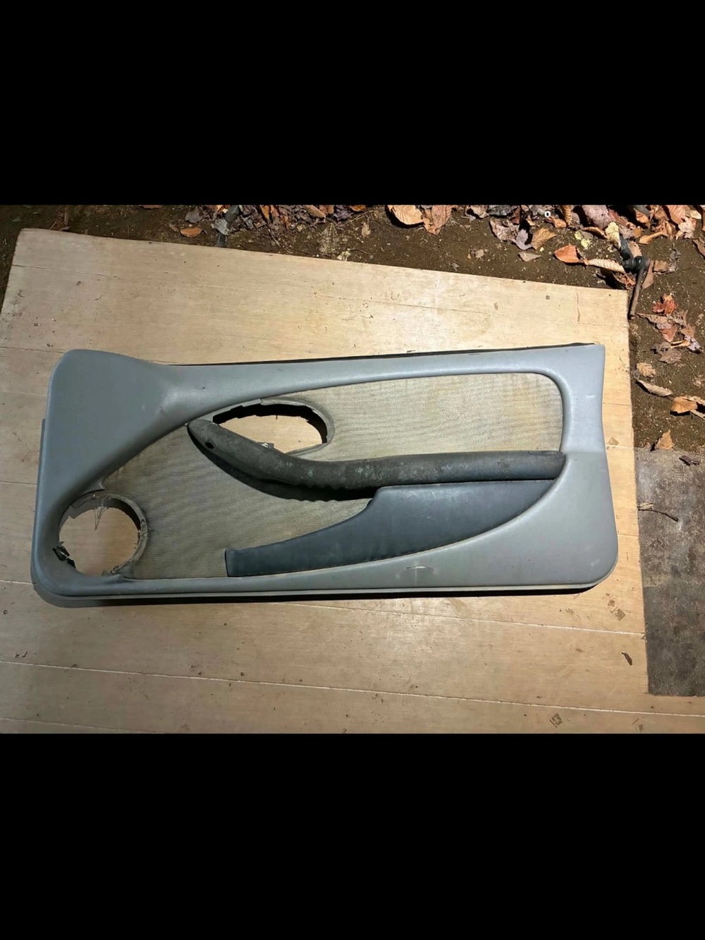 1993-1997 Pontiac firebird formula 2 tone gray door panel passenger